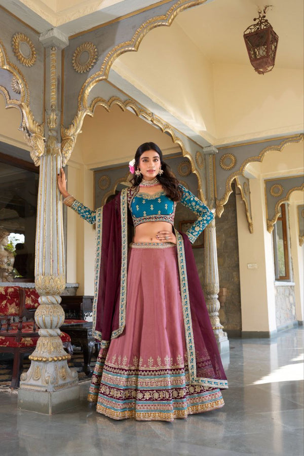 Beautiful Thread and Sequence Lehenga Choli